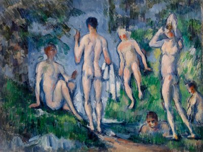 Groupe de baigneurs, 1892-94 - Paul Cézanne